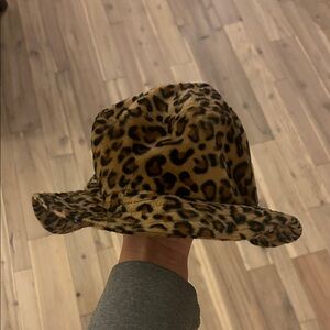 Urban Outfitters Leopard Print Hat
